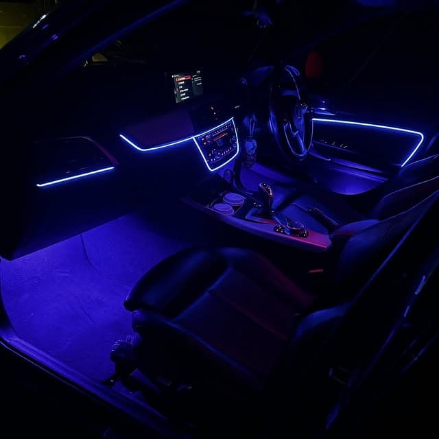 Ambient lighting installation